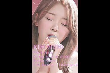 【NiziU】Kim Miihi リムジンサービス