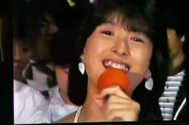 デビュー〜Fly Me To Love〜 🎵河合奈保子さん🍏🍎🍏22歳翌日ランクイン〜神宮前ビブレ21ファンクラブ主催バースディパーティー会場生中継1985.7.25⭐️純白の天使の歌姫⭐️