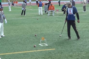 第34回全日本選手権 1次リーグ 4コート 第3試合 Ｅ・フォース vs 菊間 (6 - 14)