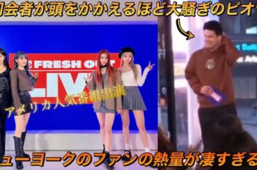 【LE SSERAFIM】ニューヨークのファンがルセラフィムに会えて感情が大爆発してる件【Perfect Night】