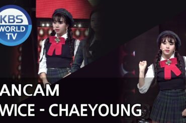 [FOCUSED] TWICE's Chaeyoung - YES or YES [Music Bank / 2018.11.16]