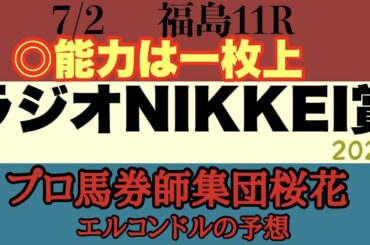 プロ馬券師集団桜花エルコンドル氏のラジオNIKKEI賞2023予想！！人気集めるレーベンスティールの力は一枚上か！？小回り福島をどうこなすか！先行馬多く展開は流れるのでは？