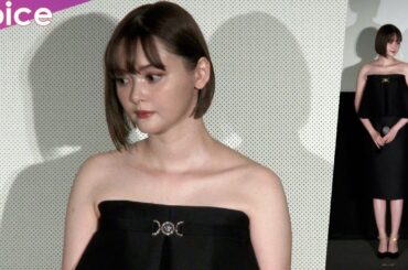 玉城ティナ、美デコルテ光るドレス姿　レアな耳かけも　『Amazon Prime Video テイクワン賞』で審査委員：第36回東京国際映画祭