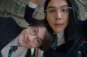 神木隆之介＆中川大志、寝ている松本穂香を強引に誘ってウオーキング　まさかの結末も!?　au「意識高すぎ！高杉くん」新CM「途中下車」編