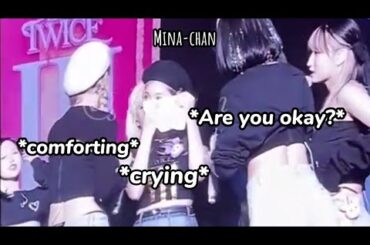TWICE *especially* Sana getting emotional at the end of Tokyo Dome tour
