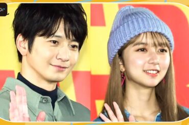 【パリピ孔明】“EIKO”上白石萌歌が渋谷で生歌唱「不思議な気持ち」　洋服姿の“孔明”向井理に「見慣れない」