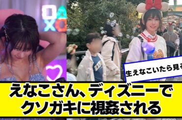 えなこさん、ディズニーでクソガキにガン見されてしまう【ネットの反応】#美女bra #えなこ