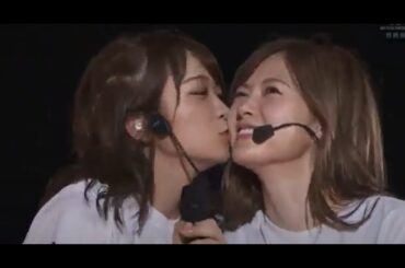 [乃木坂46]　メンバー同士のキス（？）イチャイチャ（？）シーン　#西野七瀬 #白石麻衣　#秋元真夏　#鈴木絢音