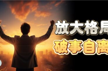 放大格局，破事自离 |  2023 | 思维空间 0505