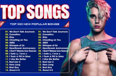 Justin Bieber,  Miley Cyrus,  Ariana Grande , Maroon 5,  Adele, Ed Sheeran , Sia  Top songs 2023