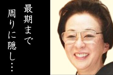 池内淳子が最期まで貫いた女優魂に涙が止まらない…「テレビドラマの女王」と呼ばれ多くの役を演じた昭和の名女優の離婚をした夫や息子とは…