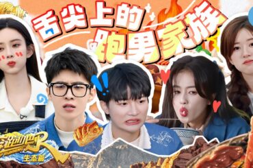 全员吃播上线！白鹿满脸嫌弃全身抗拒吃虫子 范丞丞勇敢尝试猪肉刺身 赵露思周深吃葡萄竟酸出表情包？精选特辑 | 奔跑吧生态篇 20231120