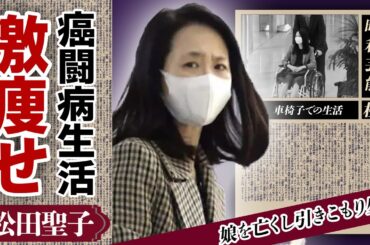 松田聖子が”脳腫瘍”で激痩せした現在の姿がやばい...神田正輝と自宅に引きこもり続ける生活...「赤いスイートピー」がヒットしたアイドルの”車椅子生活”を強いられた事故に驚きが隠せない