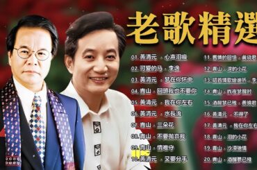 【老歌經典】老歌百听不腻金曲30首精選串燒【梦在妳怀中/因为我爱你/后悔爱上你/梦醒不了情/我没有骗你/后悔爱上你/不要拋棄我/情人夢】 Mandarin Oldies 60's 70's