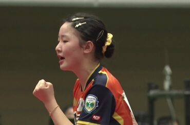 【第4回】女子準決勝 張本美和 vs 佐藤瞳｜パリ五輪日本代表選考会 プレイバック｜Harimoto Miwa vs Sato Hitomi
