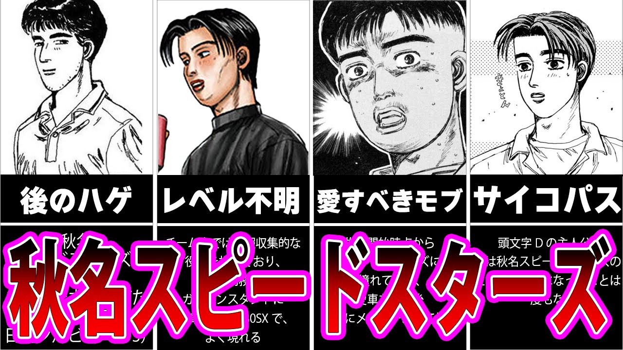 【頭文字D】走り屋チーム伝説① 自称、秋名山最速? 秋名スピードスターズを徹底解説!【MFゴースト】【ゆっくり解説】 【頭文字D】走り屋チーム伝説① 自称、秋名山最速? 秋名スピードスターズを徹底解説!【MFゴースト】【ゆっくり解説】