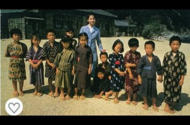 1987年　田中裕子主演　二十四の瞳　子供たちと遊ぶシーンと運動会