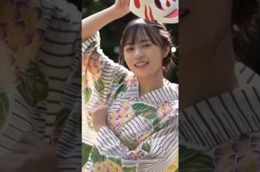 【日向坂46】浴衣姿の正源司陽子 #日向坂46 #正源司陽子 #プレイボーイ #浴衣