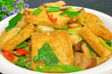 這才是豆腐簡單又美味的做法，外焦里嫩，孩子三天兩頭點名吃，香，【麗麗廚房】，#豆腐的做法，#豆腐料理，#豆腐食譜，#豬肉燉豆腐，#豆腐，#家常豆腐怎麼做好吃又嫩，#香菇豬肉豆腐做法，#香菇豬肉燉豆腐