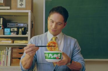 おいしい給食×赤いきつね緑のたぬきコラボCM「おいしい給食・残業」篇