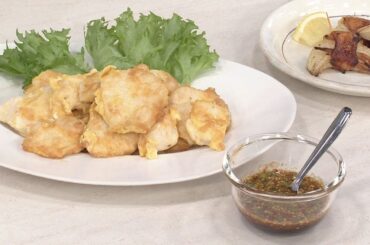 【3分クッキング公式】鶏胸肉の親子焼き　ごまねぎじょうゆ