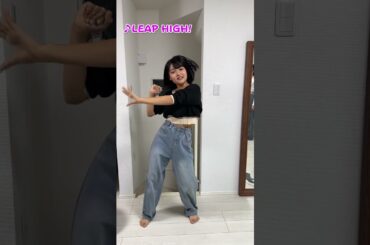 【即興ダンス】PRODUCE 101 JAPAN THE GIRLSのLEAP HIGH!を踊ってみた！【日プガールズ】#Shorts