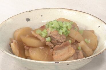 【3分クッキング公式】豚バラ大根の南蛮煮