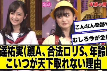 安達祐実(42)こいつが天下取れない理由ｗｗｗ【ネットの反応】#美女bra #安達祐実