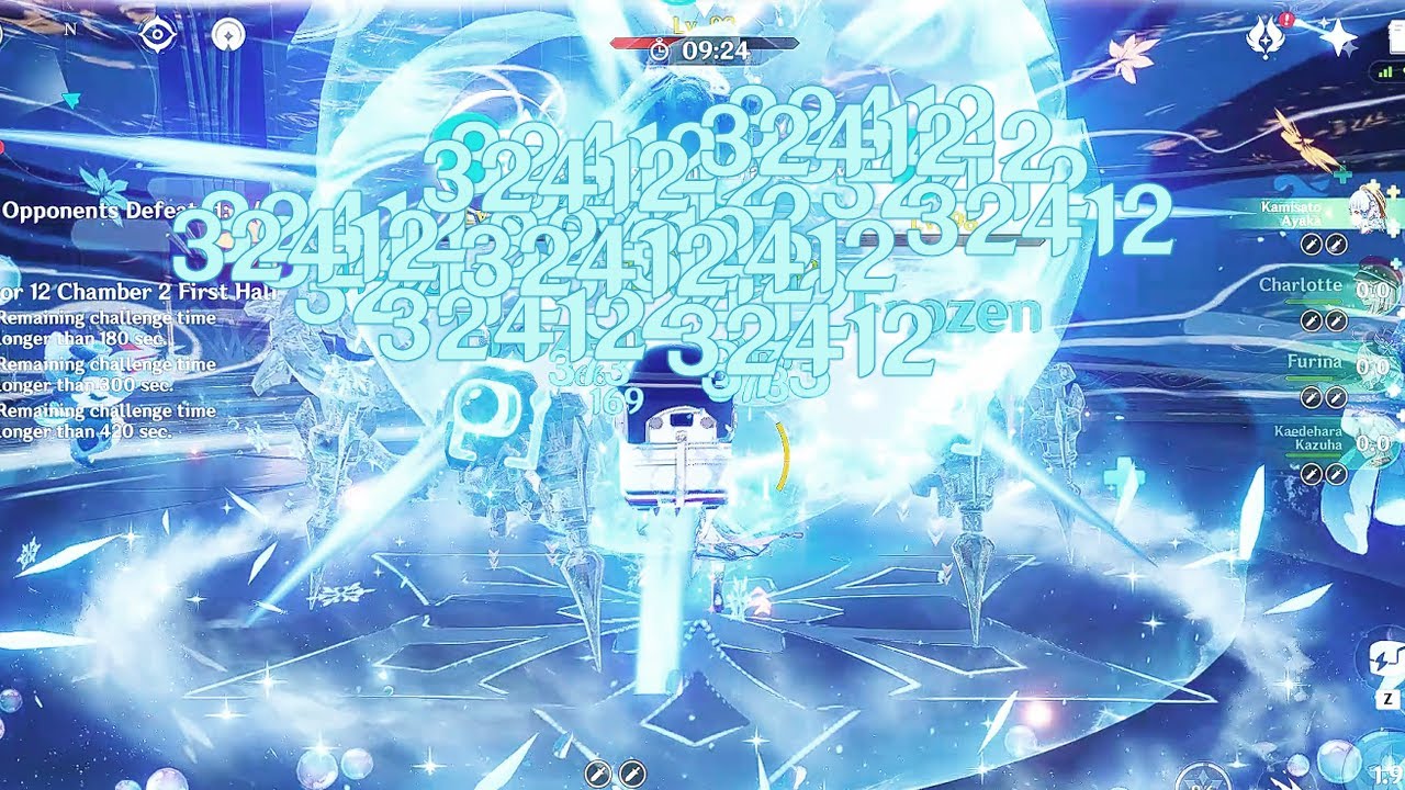 FURINA & AYAKA ETERNAL FROZEN TEAM! | 12-2-1 FURINA & AYAKA ETERNAL FROZEN TEAM! | 12-2-1