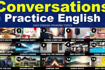 English Conversation Practice - Fluent English Conversations - English Speaking Practice