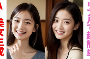 【全て教えます😎】StableDiffusion ✗ AI美女生成を徹底解説！【永久保存版】