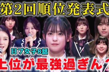 【日プ女子】第8話。もはやベネフィットは関係ない？上位の票が強すぎる！