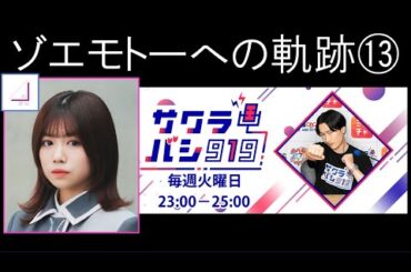 ゾエモトーへの軌跡⑬【櫻坂46武元唯衣・サクラバシ919山添寛】