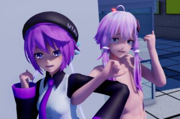 【紳士向けMMD】デフォ子・結月ゆかり×Twinkle Days【デフォゆかシリーズ②】