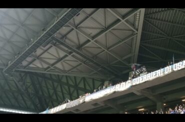 ガンバ大阪　知らない間に出来ていた手拍子系のチャントを初めて聞いて「かっこいい」と思ったから録画していたら、先制点を入れられて黙ってしまう連合さん達。