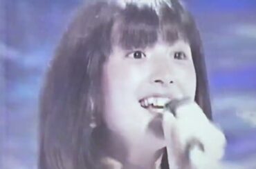 夏のヒロイン⭐️河合奈保子さん🍏🍎🍏セーラー服姿が似合う超可愛い女子高生姿〜1982.7【素顔が素敵な宇宙一のアーティスト】