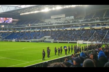 ガンバ大阪 2023最終節 藤春廣輝選手のゴール裏での挨拶