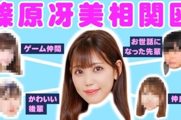 【相関図】篠原冴美プロの交友関係を教えてもらいました！