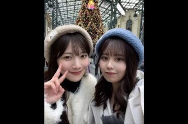 りかちゃん と ひなたん が一緒に夢の国へ【乃木坂46 佐藤璃果 日向坂46 河田陽菜】