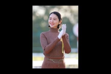 長澤まさみが中京競馬場でのプレゼンターとして登場