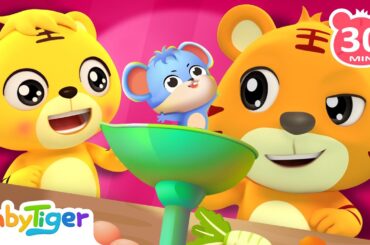 小老鼠上燈臺 + 更多兒歌🎵 | 吃飯進行曲 | 兒童歌曲合集 | 熱門經典兒歌 | 我是小可愛  | 貝樂虎BabyTiger