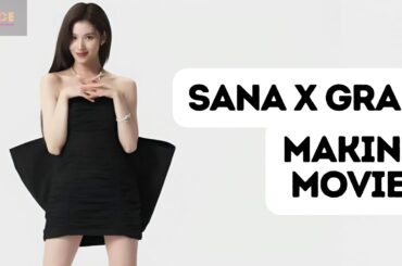 "TWICE SANA X GRAFF Making Movie + CF " 🎨✨#twice #sana #graff