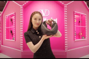 ヴァレンティノのホリデーポップアップに百田夏菜子が来場！