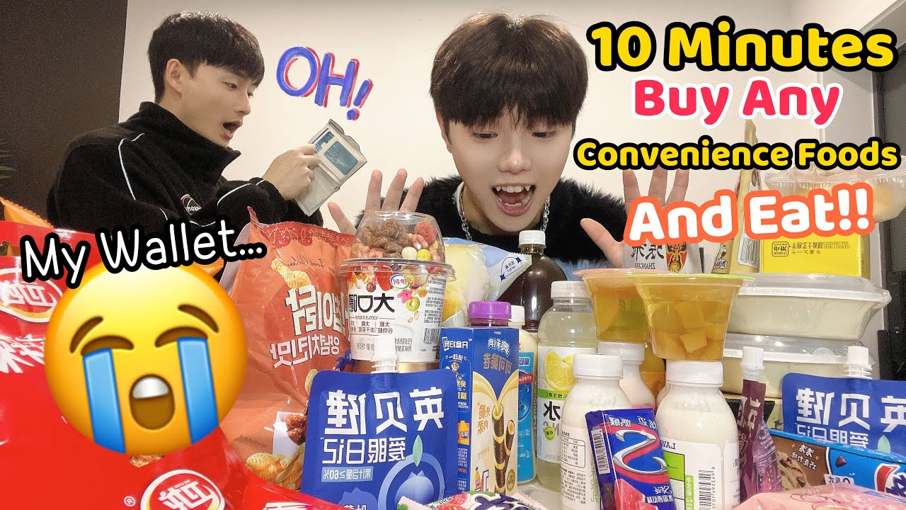 Giving My Boyfriend 10 Minutes To Buy Any Foods He Wants Challenge! And ONLY Eat Them For 24 Hours Giving My Boyfriend 10 Minutes To Buy Any Foods He Wants Challenge! And ONLY Eat Them For 24 Hours