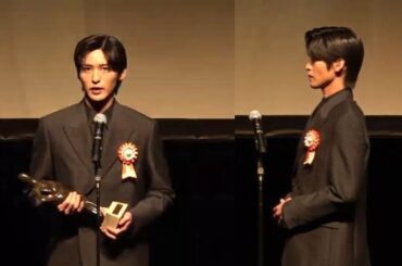 Snow Man目黒蓮、今田美桜に感謝「すごくやりやすかった」＜第15回TAMA映画賞＞