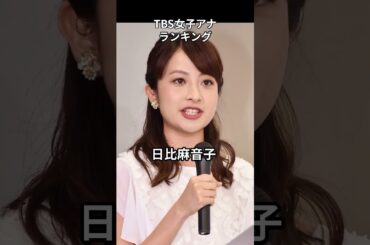 ＴＢＳテレビの好きな女子アナランキング