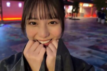 日向坂46 小坂菜緒 浴衣こさかな TRIANGLE magazine 02 ソロ表紙3種で1/23(火)発売！ 道後温泉で50ページ独占撮り下ろし。メイキング動画公開！