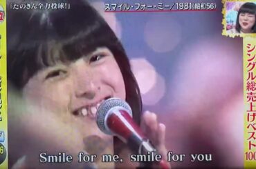 歴代歌姫シングル売上ベスト100🎵No. 1歌姫⭐️河合奈保子さん🍏🍎🍏スマイル・フォー・ミー