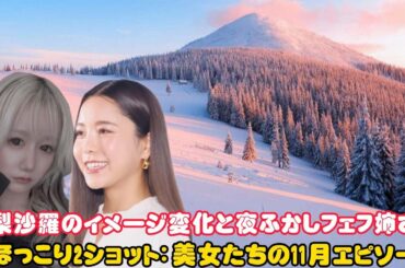 高梨沙羅のイメージ変化と夜ふかしフェフ姉さんのほっこり2ショット：美女たちの11月エピソード