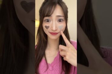 【part2】ファンデーションを焼くとカバー力がめっちゃ高くなる💜💖 #makeup #メイク #ファンデーション #shorts